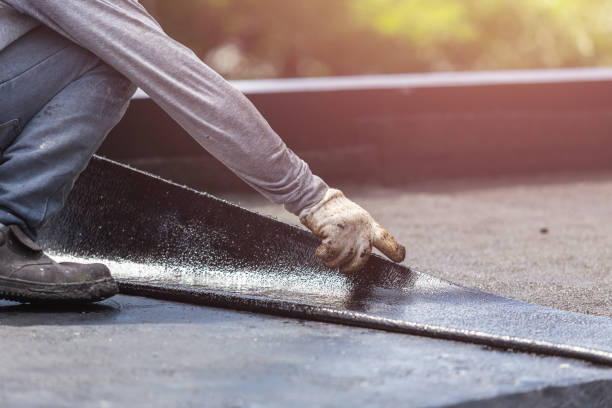 Professional Emergency Waterproofing technician working in Danville, VA